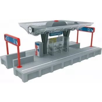 Märklin 72213 H0 geležinkelio stoties peronas su integruotu apšvietimu, daugiaspalvis plastikas, 1:87 mastelis, 15+ metų
