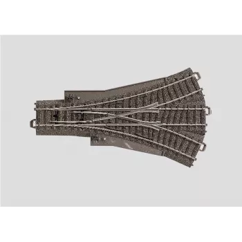 Märklin H0 C-Gleis trišakė iešmė 188,3 mm su paklotu (24630)