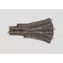 Märklin H0 C-Gleis trišakė iešmė 188,3 mm su paklotu (24630)