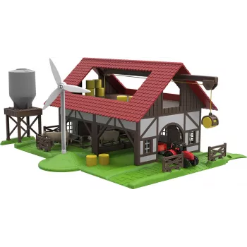 Märklin My World H0 ūkio pradiniam rinkiniui 72212 – baterijomis maitinamas traukinys su gyvūnais ir bėgiais