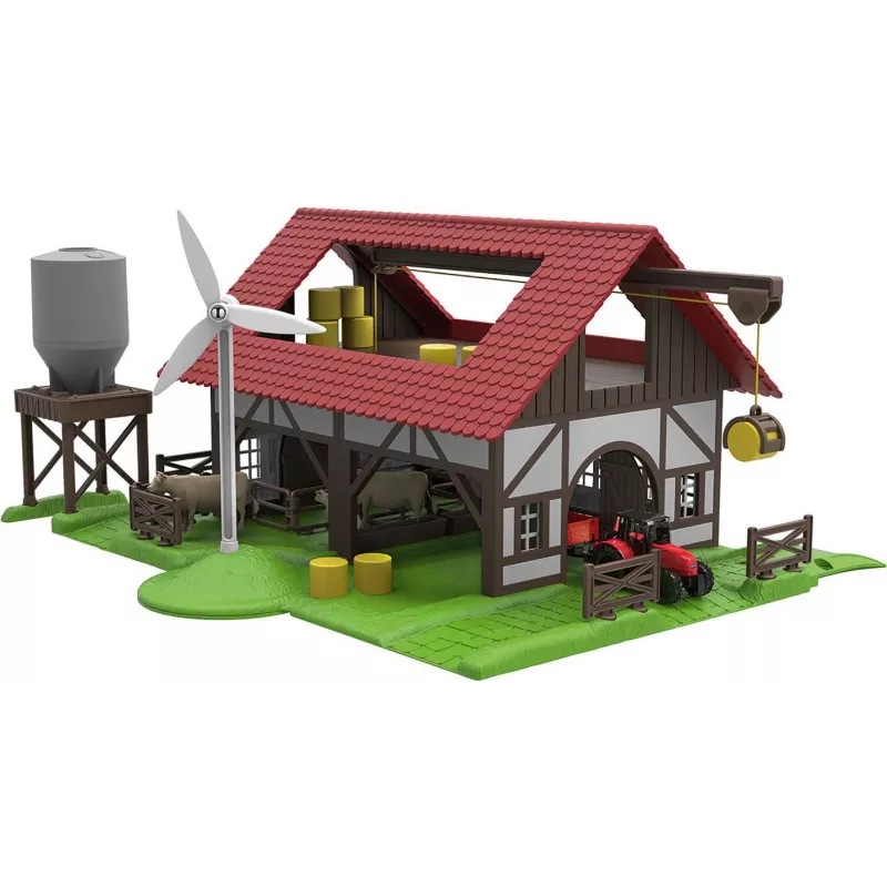 Märklin My World H0 ūkio pradiniam rinkiniui 72212 – baterijomis maitinamas traukinys su gyvūnais ir bėgiais