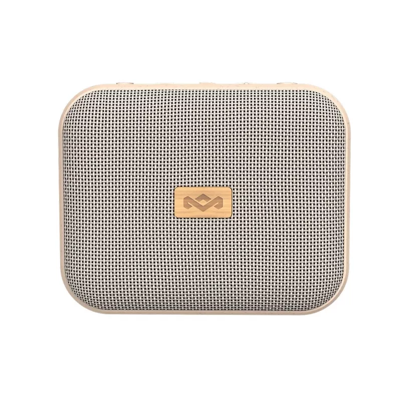 Marley Jammin nešiojamas Bluetooth garsiakalbis (kreminės spalvos) – IP67 atsparus vandeniui, 12H baterija, belaidis stereo poravimas