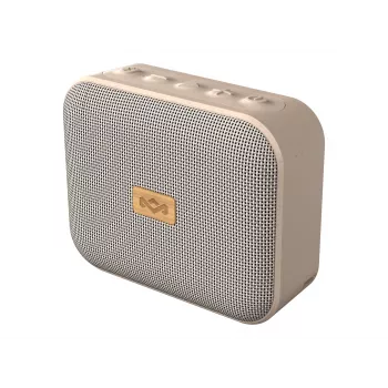 Marley Jammin nešiojamas Bluetooth garsiakalbis (kreminės spalvos) – IP67 atsparus vandeniui, 12H baterija, belaidis stereo poravimas