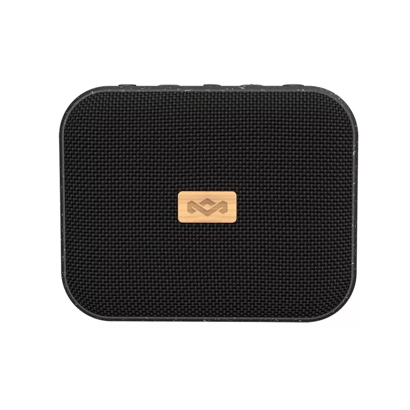 MARLEY Jammin nešiojamas belaidis Bluetooth garsiakalbis – Signature Black, IP67 atsparus vandeniui, 360° garsas, 12 val. baterija
