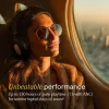 Marley Positive Vibration Rebel belaidės ausinės ant ausų su aktyviu triukšmo slopinimu, Bluetooth 5.0 – kreminės spalvos