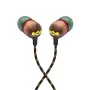 Marley Smile Jamaica In-Ear Wired Earbuds su mikrofonu ir USB-C, 9mm tvarkyklės – Rasta (EM-JE042-RA)