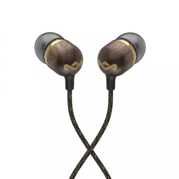 Marley Smile Jamaica laidinės ausinės su mikrofonu, USB Type-C, žalvaris