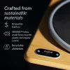 Marley Stir It Up Wireless 2 Bluetooth juostinės pavaros plokštelių grotuvas su bambukiniu pagrindu