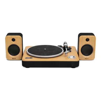 Marley Stir It Up Wireless 2+ Bluetooth Turntable su garsiakalbiais