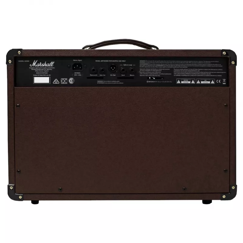 Marshall AS50D 50W akustinis gitaros stiprintuvas - 2x8 colių garsiakalbiai, 2 kanalai, skaitmeniniai efektai