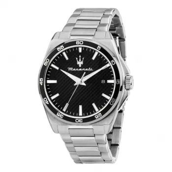 Maserati Epoca Quartz Men's Watch R8853152002 41mm Blue Dial Silver Stainless Steel