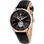 Maserati vyrų automatinis laikrodis Potenza R8821124001 42mm mėlynas ciferblatas odinis dirželis