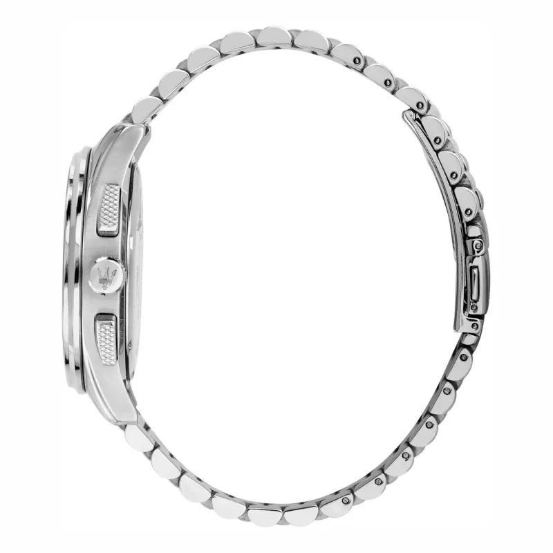 Maserati vyriškas kvarcinis chronografo laikrodis R8873624003 44mm nerūdijantis plienas mėlynas ciferblatas