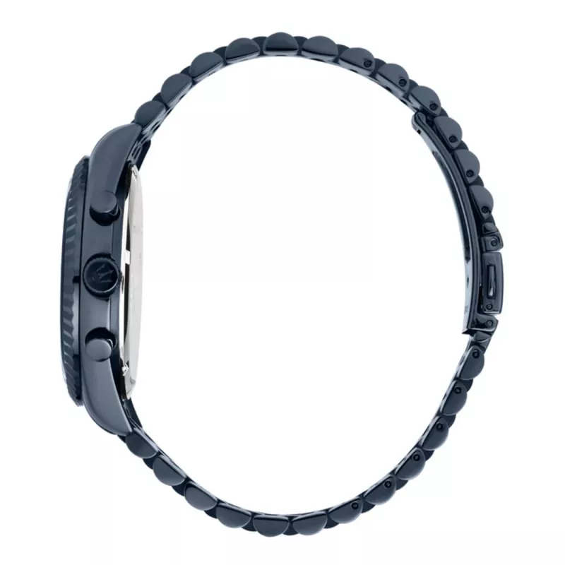 Maserati vyriškas chronografo laikrodis Successo R8873600011 - 44 mm nerūdijančio plieno korpusas, mėlynas ciferblatas, kvarcinis
