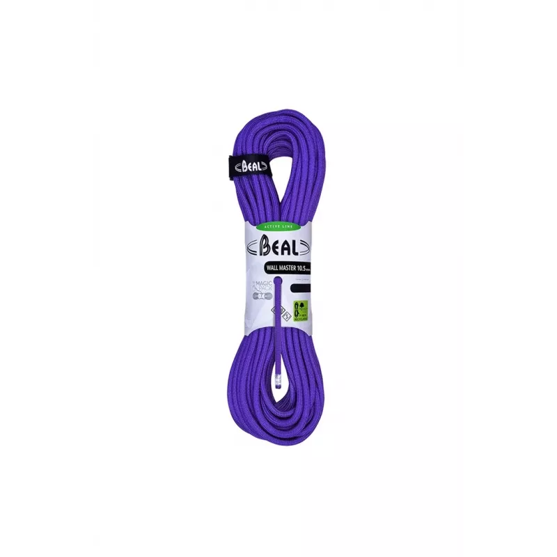 MASTER LOCK Wall Master Unicore laipiojimo virvė 10,5 mm 30 m - violetinė