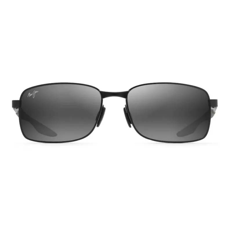 MAUI JIM 797-2M Unisex Cat Eye Akiniai Matinė Juoda Neutrali Pilka 57mm