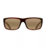 MAUI JIM Peahi akiniai nuo saulės H266-01 Matinė juoda HCL Bronza PolarizedPlus2