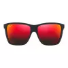 Maui Jim Red Sands Sunglasses RM864-02A Unisex 64mm Matte Black Frame Neutral Grey Lens