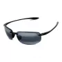 MAUI JIM Unisex akiniai nuo saulės 407-02 Mauna Kea Gloss Black Neutral Grey Polarized 64mm