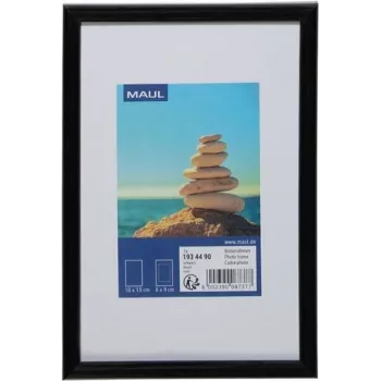 MAUL 1934490 Vieno nuotraukos rėmelis - MDF plokštės - Plastikas - Polikarbonatas (PC) - Juoda - Stalviršis - 10 x 15 cm - Stačiakampis