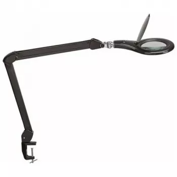 MAUL LED didinamoji lempa Makro su spaustuku, juoda