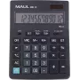 MAUL MXL 12 stalinis skaičiuotuvas su 12 skaitmenų LCD, mokesčių skaičiavimu, dvigubu maitinimu, juodas 7267090
