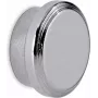 MAUL apvalus neodimio magnetas su nerūdijančio plieno korpusu, 16 mm skersmuo, 7 mm aukštis, sidabrinis, 1 vnt. 6170796