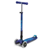 Maxi Micro Deluxe Foldable LED Scooter Petrol Green