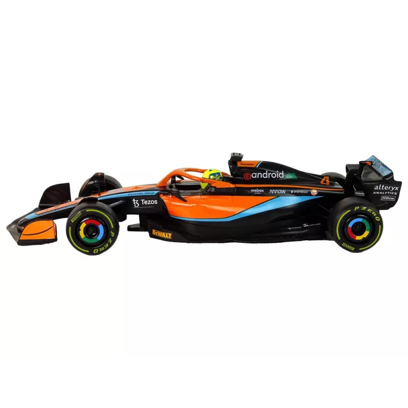 McLaren F1 nuotoliniu valdymu valdomas lenktyninis automobilis Rastar oranžinis 1:12