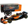 McLaren F1 nuotoliniu valdymu valdomas lenktyninis automobilis Rastar oranžinis 1:12