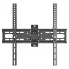 MCN Maclean MC-191 Full Motion TV laikiklis sienai, 32-55 inch ekranams, VESA 400x400, 30 kg, juodas