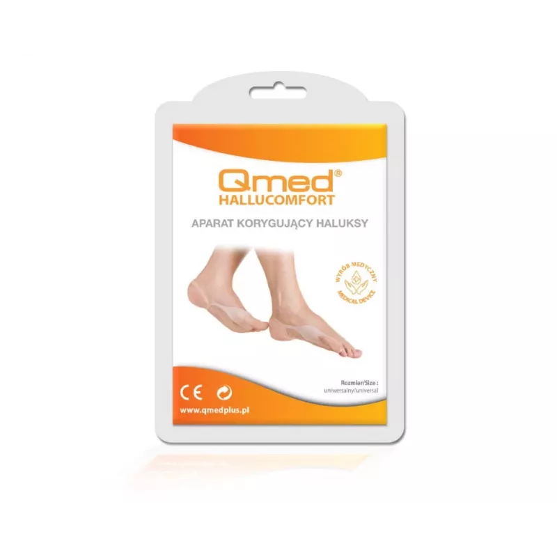 MDH Hallucomfort Hallux Valgus korekcinis įtaisas – reguliuojamas naktinis įtvaras nuo nuospaudų, universalus dydis