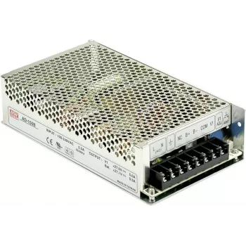 MEAN WELL AD-155B 155W 27,6V 3,5A akumuliatoriaus įkroviklio maitinimo šaltinis su UPS funkcija