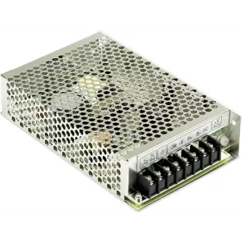 MEAN WELL AD-55A dviejų išėjimų maitinimo šaltinis su UPS funkcija 13,8V DC 3,5A ir 13,4V DC 0,2A įkroviklis