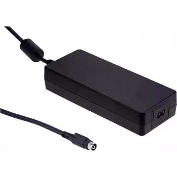MEAN WELL GSM160B12-R7B 140W 12V 11,67A medicininis AC/DC stalinis maitinimo adapteris su 4 kontaktų DIN išvestimi
