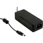 MEAN WELL GSM40A12-P1J 40W 12V 3.34A medicininis stalinis maitinimo šaltinis su 2,1x5,5mm DC kištuku
