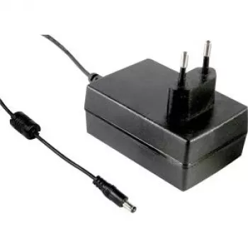 MEAN WELL GST25E09-P1J 25W 9V 2.77A AC/DC maitinimo šaltinis, juodas