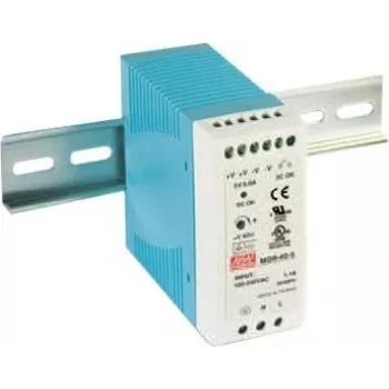 MEAN WELL MDR-40-24 DIN bėgio maitinimo šaltinis 24V 40W