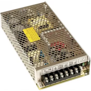 MEAN WELL RD-125-1224 125W dviejų išėjimų AC/DC maitinimo šaltinis 12V 7A + 24V 2.5A