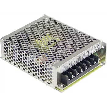 MEAN WELL RD-50A 54W dvigubos išvesties AC/DC maitinimo šaltinis 5V/6A + 12V/2A, 88-264VAC įėjimas, korpusinis montavimas, apsauga nuo perkrovos/perįtampos/trumpojo jungimo
