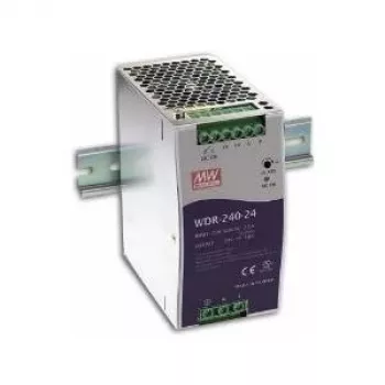 MEAN WELL WDR-240-48 DIN bėgio maitinimo šaltinis 240W 48V 5A 3 fazių įėjimas