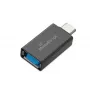 MEDIARANGE MRCS216 USB-A į USB-C adapteris, juodas, 5 Gbps