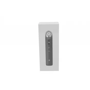 MEDICUBE Age-R Booster Pro daugiafunkcis veido prietaisas su elektroporacija, mikro srovėmis, EMS, oro šūviu ir LED terapija – juodos spalvos