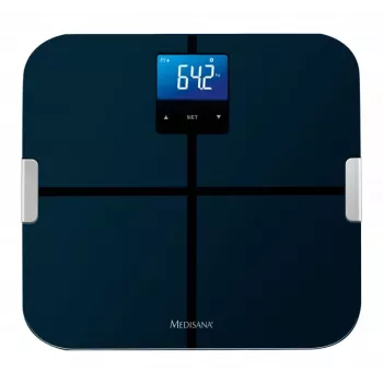 MEDISANA BS 440 Connect svarstyklės – išmanusis kūno sudėties analizatorius su Bluetooth