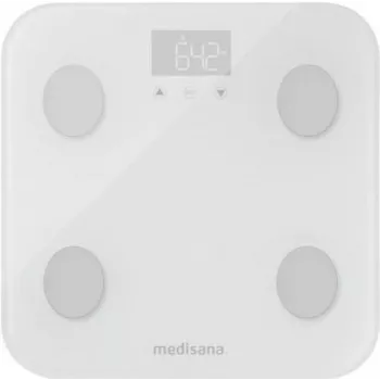 Medisana BS 600 WiFi kūno analizės svarstyklės baltos su Bluetooth (40501)