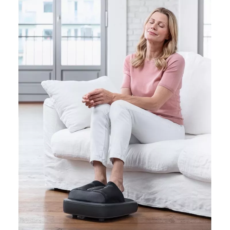 Medisana FM 900 Shiatsu pėdų masažuoklis su šildymu, juoda/pilka