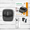 Medisana FM 900 Shiatsu pėdų masažuoklis su šildymu, juoda/pilka