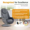 MEDISANA RS 670 Lounge Chair Shiatsu masažo kėdė su šiluma ir vibracija, juoda/antracitas