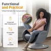 MEDISANA RS 670 Lounge Chair Shiatsu masažo kėdė su šiluma ir vibracija, juoda/antracitas