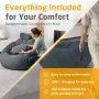 Medisana RS150 Bubble Sofa su masažu tamsiai pilka